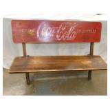 4FT. COCA COLA STORE BENCH