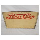 PEPSI DOUBLE DOT WOODEN CRATE