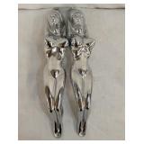 12IN FIGURAL HOOD ORNAMENTS