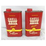 SHELL X-100 CANS