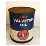 VALVETOP OIL GULF CAN