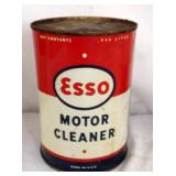 ESSO MOTOR CLEANER CAN