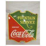 COKE FOUNTAIN SERVICE 23X26