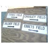 VARIOUS FIELD SIGNS