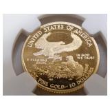 VIEW 4 GOLD 2012 $10 ULTRA CAMEO