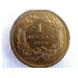 VIEW 4 OTHERSIDE GOLD $1 1860