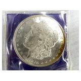 1878 MS60 MORGAN SILVER DOLLAR