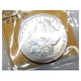 1885 O AU55/MS-60 MORGAN