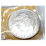 VIEW 2 1885 O MORGAN SILVER DOLLAR