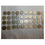 40 SILVER WASHINGTON QUARTERS