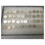 40 UNC WASHINGTON SILVER QUARTERS
