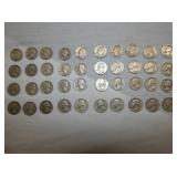 40 SILVER QUARTERS 1940-64