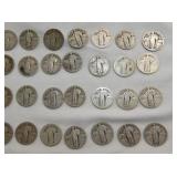 VIEW 3 40 SILVER STANDING LIBERTIES