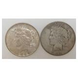 1922 PEACE SILVER DOLLARS