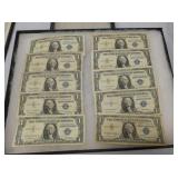 1935,1957 BLUE SEALS