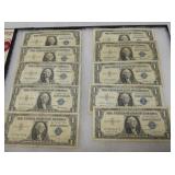 1935,1957 BLUE SEALS