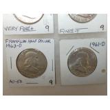 VIEW 2 1953P, 1958D, 1961D, 1963D