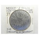 .903 1895 MEXICO 8 REALES SILVER