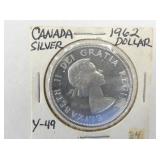 1962 CANADA SILVER DOLLAR
