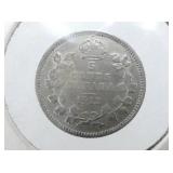 VIEW 4 SILVER 5 CENTS CANADA