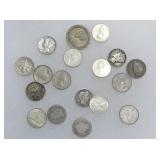 .800 SILVER 1944 CANADA DIMES