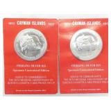 1972 SILVER Cayman Islands $25