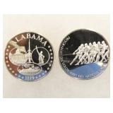 59 GRAMS SILVER ALABAMA, OTHERS