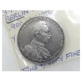 VIEW 2 PRUSSIA 3 MARK 1913A