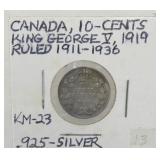 ,925 CANADA 10CENTS