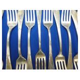 VIEW 2 CLOSEUP SILVER FLATWARE