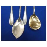 VIEW 2 CLOSEUP SILVER FLATWARE