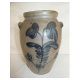 BLUE DECORATED VA CROCK