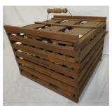 PRIM. WOODEN EGG BASKET