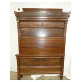 VICTORIAN HIGHBACK BED