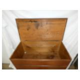 VIEW 2 INSIDE 18TH CENTURY MULE CHEST