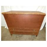 ALL ORIG. 18TH CENTURY MULE CHEST