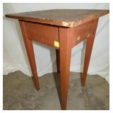 VIEW 2 CLOSEUP W/ OLD RED PAINT