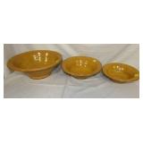 12-15-18IN YELLOW WARE BOWLS