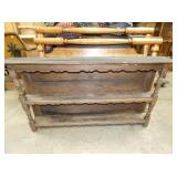 EARLY WALL PEWTER CUPBOARD