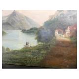 VIEW 2 CLOSEUP OIL ON CANVAS