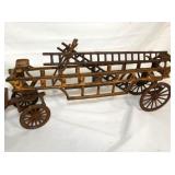 VIEW 3 CLOSEUP FIRE WAGON TOY