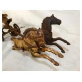 VIEW 3 CLOSEUP CAST HORSES