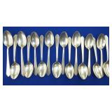 375 GRAMS STERLING SPOONS