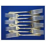 350 GRAMS STERLING FORKS 