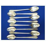 256 GRAMS STERLING SPOONS 