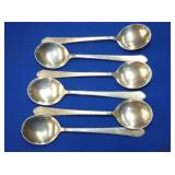 195 GRAMS STERLING SPOONS 