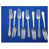 356 GRAMS STERLING FORKS 