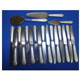 STERLING HANDLE KNIVES 