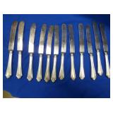 4OZ STERLING HANDLE KNIVES 