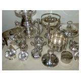 VARIOUS PIECES NICE SILVERPLATE 